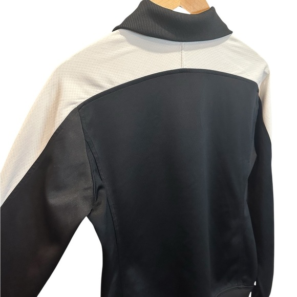 Nike Dri-FIT Full Zip Track Jacket – Black & White – Size M - Picture 5 of 10